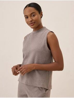Women's Airplane Mock Neck Shell